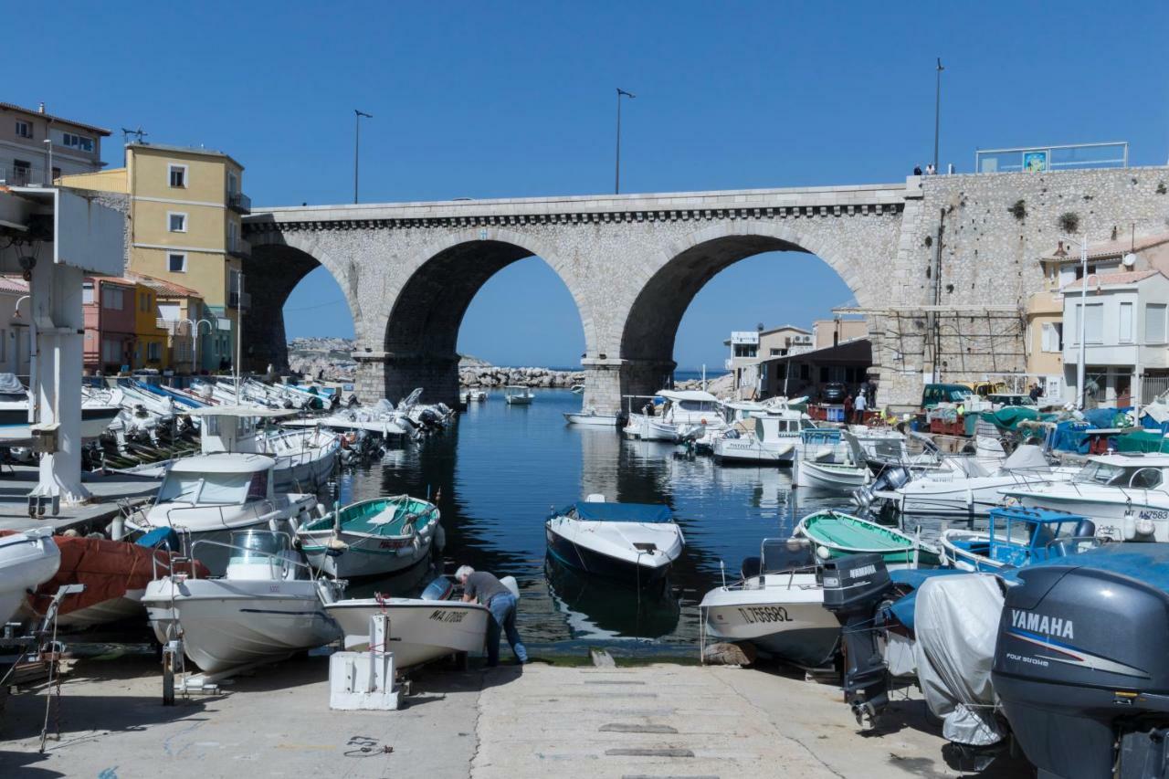 Stud Terras Ville Corniche 2 Pers Stat Gratuit Rue Modif Suivt Possib Et Accord Exclusif Μασσαλία Εξωτερικό φωτογραφία